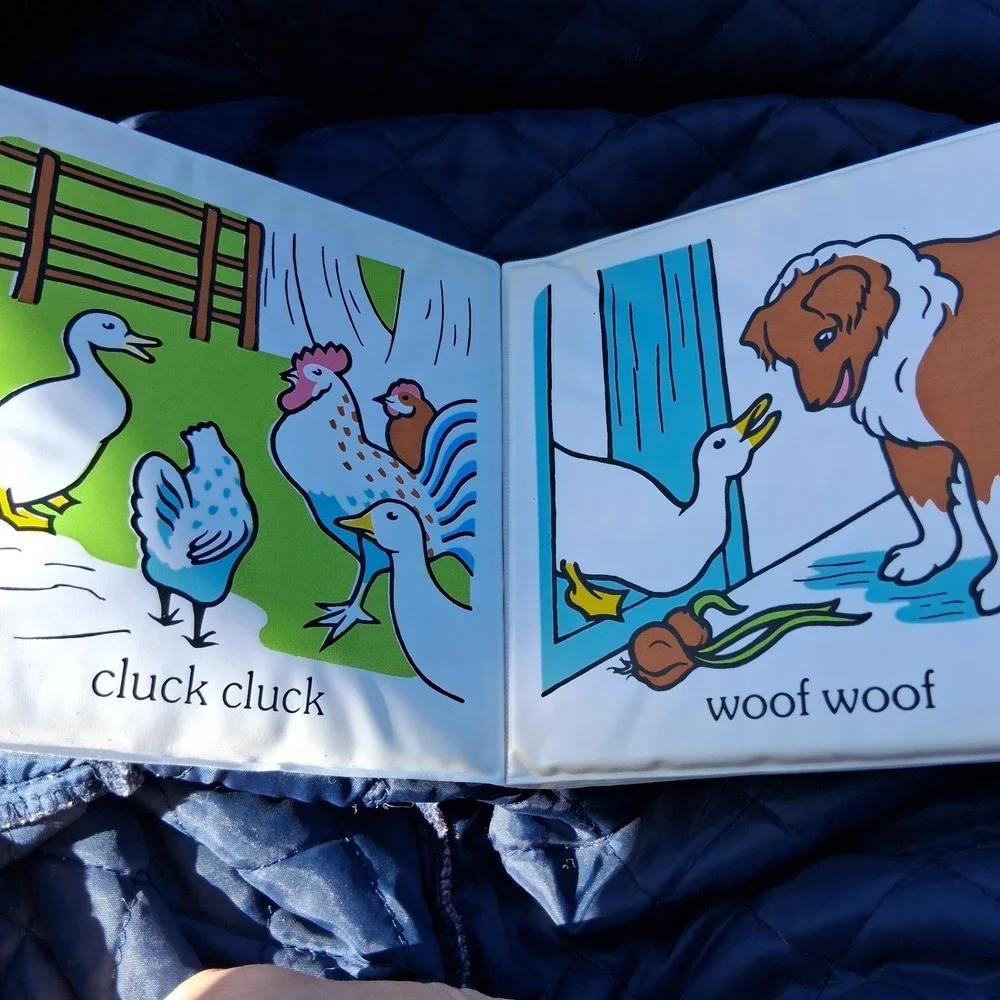 Vintage‎ Beatrix Potter Baby Bath Book Jemima Puddleduck EUC 1988 Rare HTF 80s